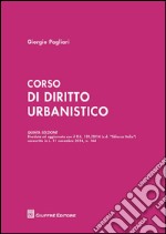 Corso di diritto urbanistico libro