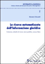 La ricerca automatizzata dell'informazione giuridica libro