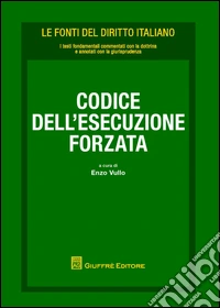 Codice dell'esecuzione forzata libro