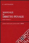 Manuale di diritto penale. Parte speciale. Vol. 2 libro