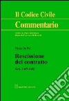 Rescissione del contratto. Artt. 1447-1452 libro