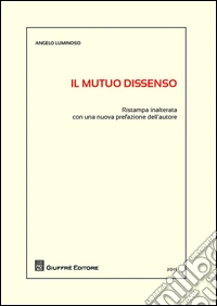Il mutuo dissenso