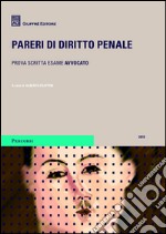 Pareri di diritto penale 2015 libro