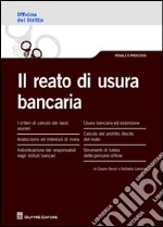 Il reato di usura bancaria libro