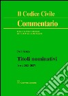 Titoli nominativi. Artt. 2021-2027 libro