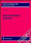 Diritto privato europeo libro