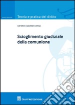 Scioglimento giudiziale della comunione libro