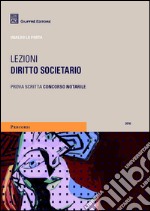 Diritto societario. Lezioni libro