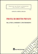 Profili di diritto privato tra antico, moderno e postmoderno libro