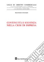 Continuità e solvenza nella crisi di impresa libro