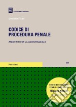 Codice di procedura penale. Annotato con la giurisprudenza libro