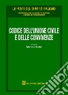 Codice della unioni civili e delle convivenze libro