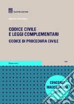 Codice civile e leggi complementari. Codice di procedura civile. Concorso magistratura libro