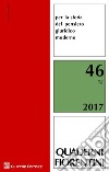 Quaderni fiorentini per la storia del pensiero giuridico moderno (2017). Vol. 46 libro