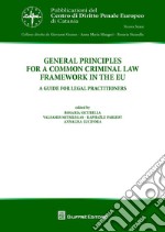 General principles for a common criminal law framework in the EU. A guide for legal practitioners