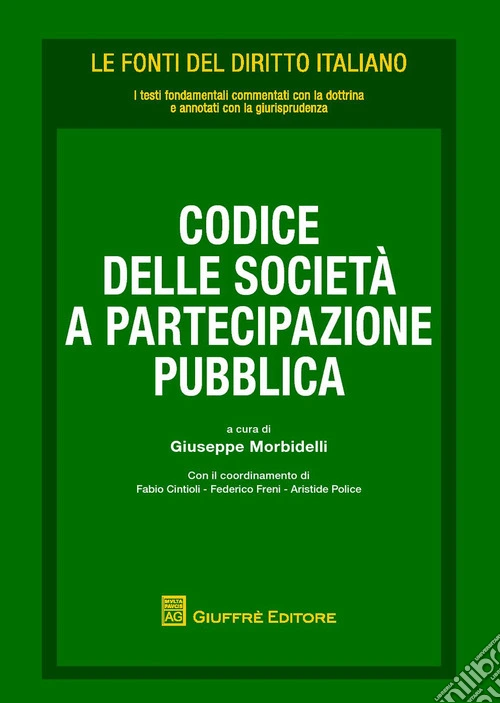 Codice delle società a partecipazione pubblica
