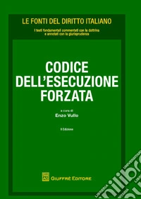 Codice dell'esecuzione forzata libro