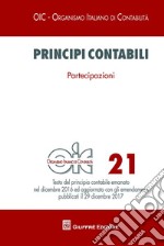 Principi contabili. Vol. 21: Partecipazioni libro