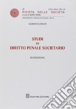 Studi di diritto penale societario libro