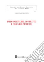 Integrazione del contratto e clausole implicite libro