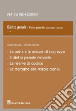 La pena e le misure di sicurezza. Il diritto penale minorile. La riserva di codice. Le deroghe alle regole penali