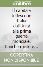 Il capitale tedesco in Italia dall'Unità alla prima guerra mondiale. Banche miste e sviluppo economico italiano