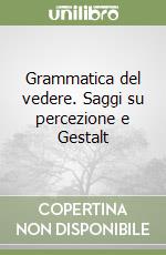 Grammatica del vedere. Saggi su percezione e Gestalt