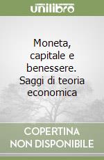 Moneta, capitale e benessere. Saggi di teoria economica libro