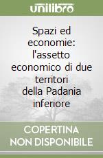 Spazi ed economie: l'assetto economico di due territori della Padania inferiore libro