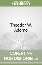 Theodor W. Adorno libro