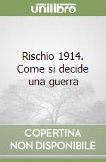 Rischio 1914. Come si decide una guerra libro