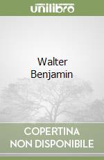 Walter Benjamin libro