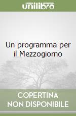 Un programma per il Mezzogiorno libro