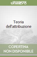 Teoria dell'attribuzione libro