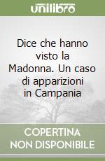 Dice che hanno visto la Madonna. Un caso di apparizioni in Campania libro