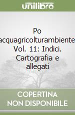 Po acquagricolturambiente. Vol. 11: Indici. Cartografia e allegati libro