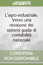 L'agro-industriale. Verso una revisione dei sistemi guida di contabilità nazionale