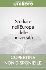 Studiare nell'Europa delle università