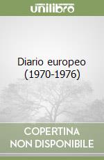 Diario europeo (1970-1976) libro