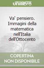 Va' pensiero. Immagini della matematica nell'Italia dell'Ottocento libro