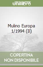 Mulino Europa 1/1994 (Il) libro