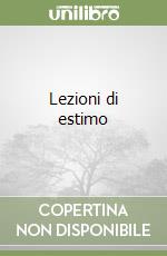 Lezioni di estimo libro