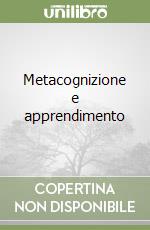 Metacognizione e apprendimento