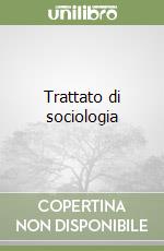 Trattato di sociologia libro