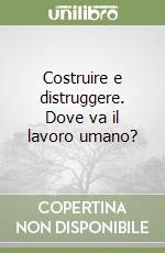 Costruire e distruggere. Dove va il lavoro umano? libro