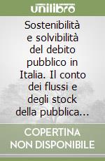 Sostenibilità e solvibilità del debito pubblico in Italia. Il conto dei flussi e degli stock della pubblica amministrazione a livello nazionale e regionale libro