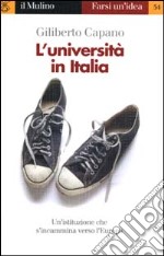 L'università in Italia libro