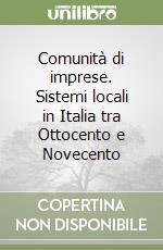 Comunità di imprese. Sistemi locali in Italia tra Ottocento e Novecento