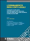 L'ordinamento degli enti locali. Commento al Testo Unico sull'ordinamento delle autonomie locali del 2000 alla luce delle riforme costituzionali del 2001 libro di Bertolissi M. (cur.)