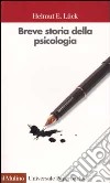 Breve storia della psicologia libro